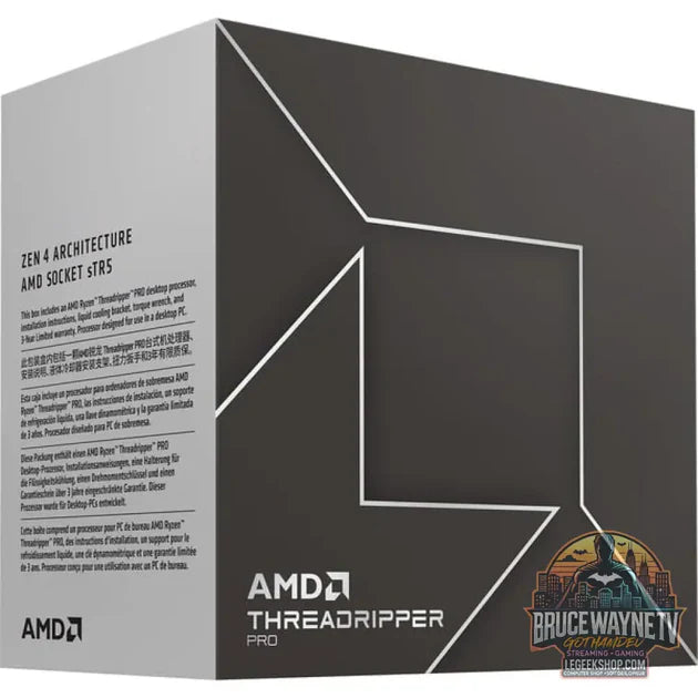Guide d'achat : AMD Ryzen™ Threadripper™ PRO 7965WX, Prozessor (Boxed-Version)
