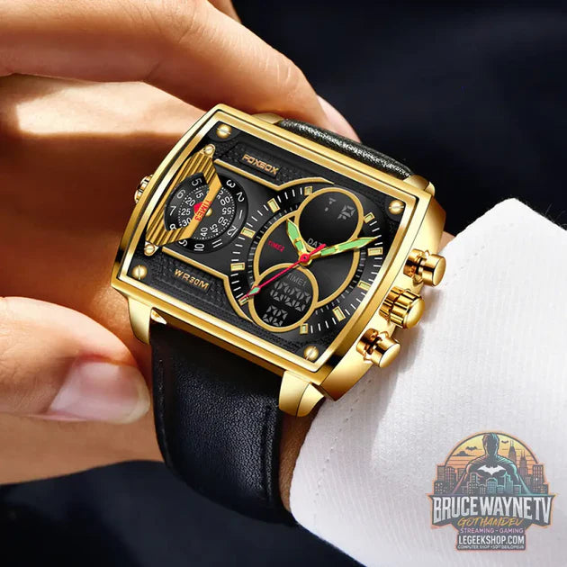 Guide d'achat : Montre Quartz Électronique Double Affichage Carrée Multifonction