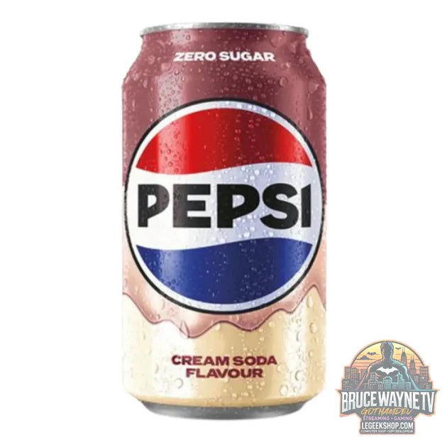 Guide d'achat : Pepsi Cream Soda Zero Sucre, boisson gazeuse au goût de cola et vanille de 330ml (Pack de 24)