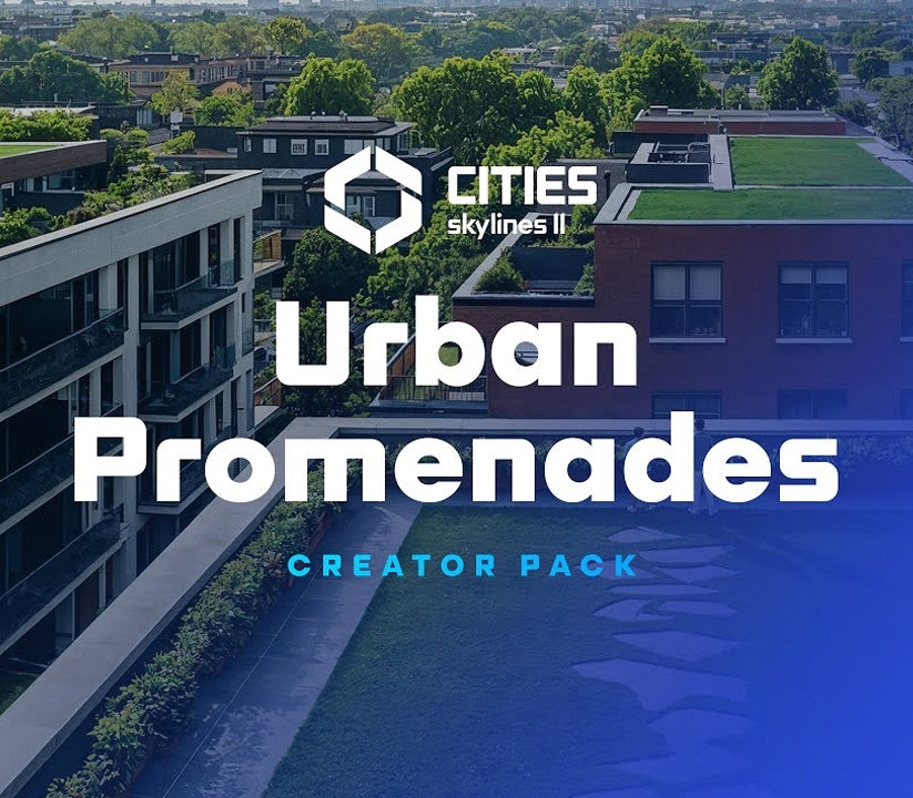 Cities: Skylines II - Creator Pack: Urban Promenades DLC