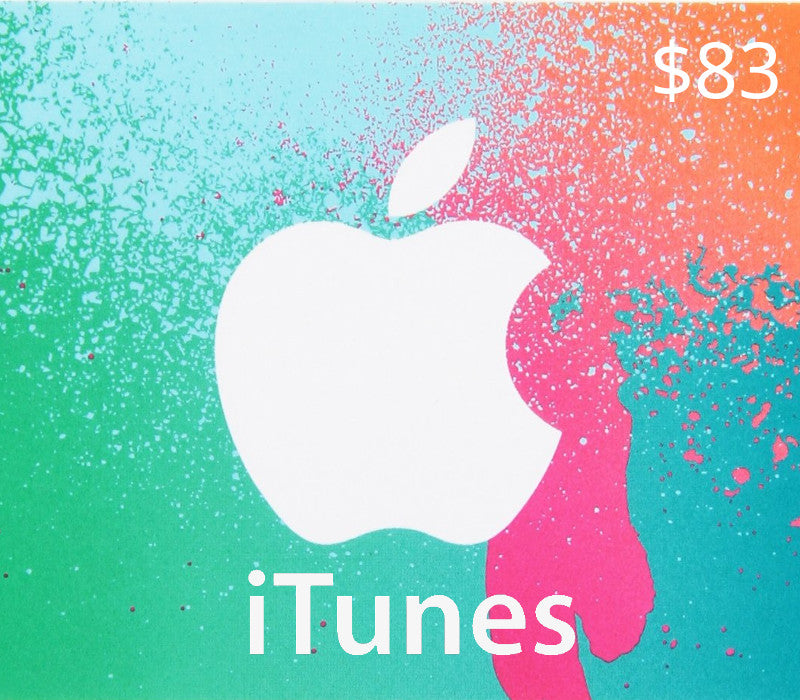 iTunes USD 83 Card