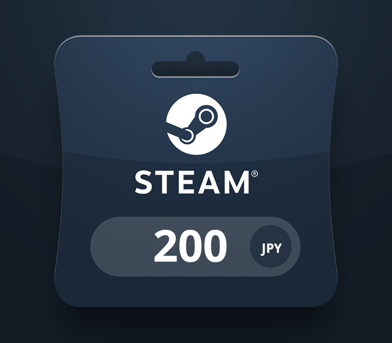 PC Steam Gift Card JPY 200 JP Activation Code