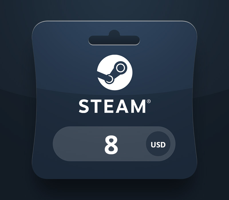Steam Wallet USD 8 Gift Card PY