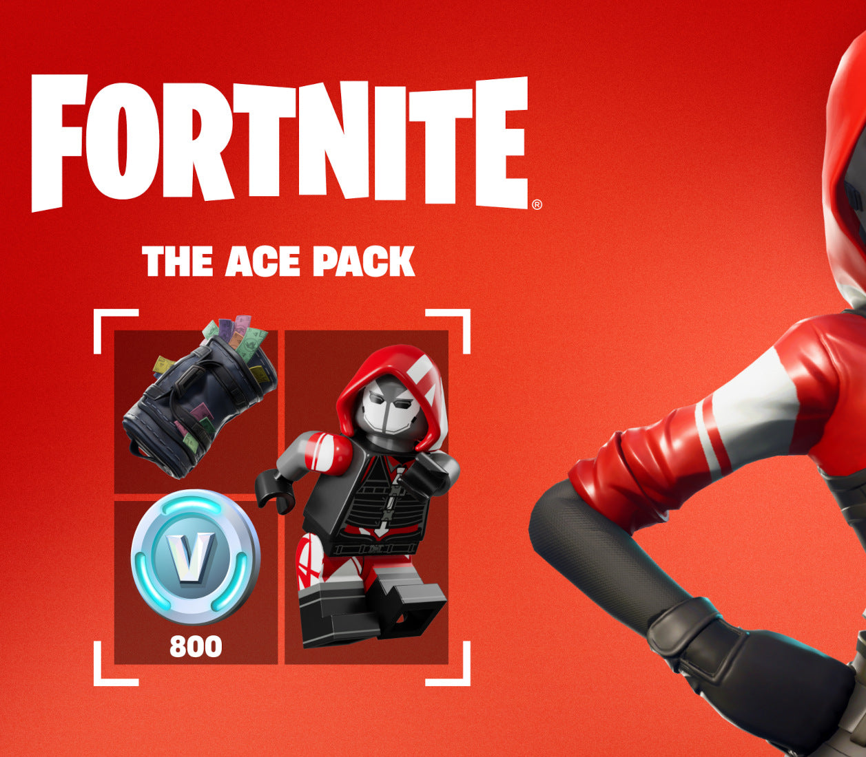 Fortnite - The Ace Pack DLC UK Xbox One / Xbox Series X|S /
