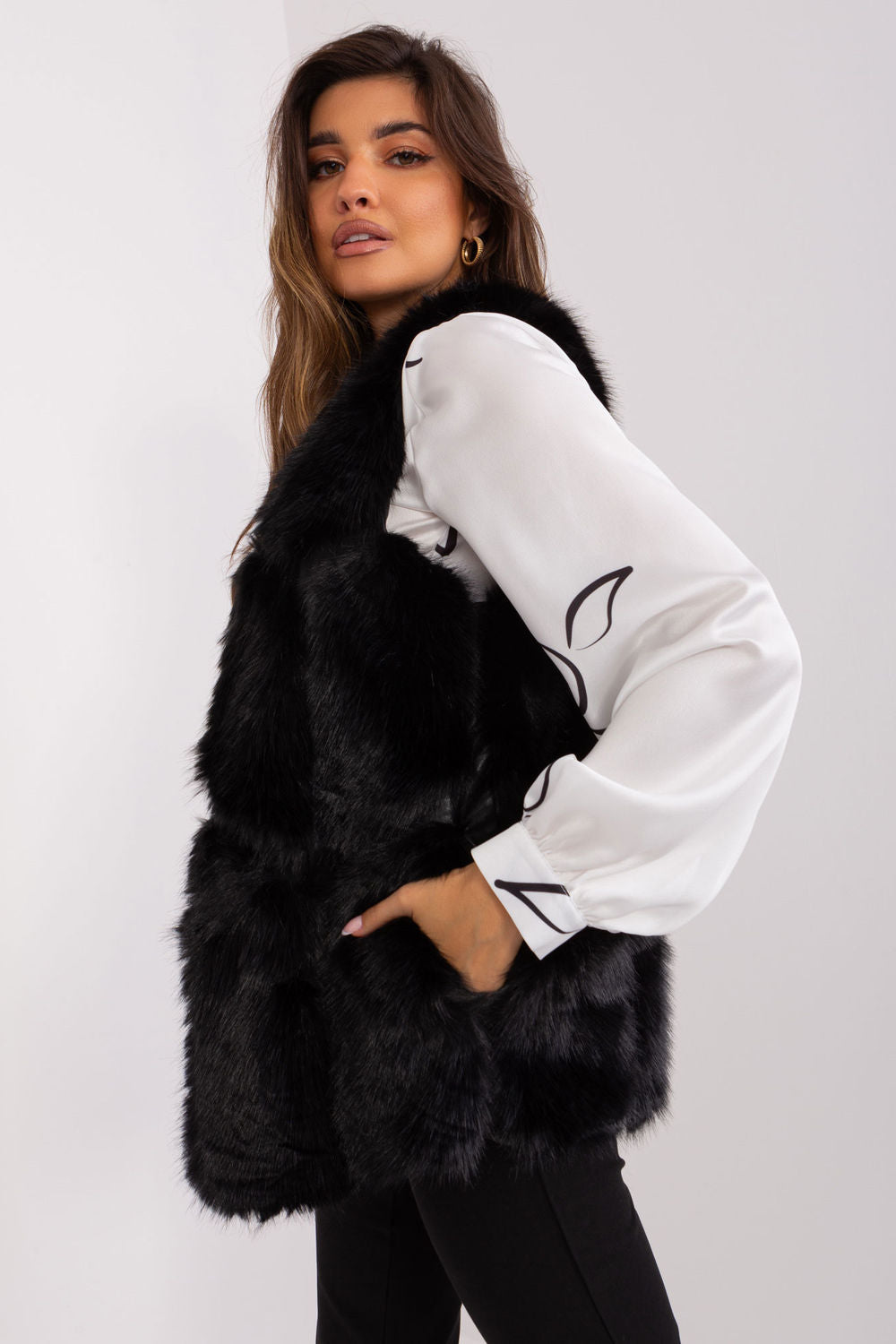 Gilet femme AT — noir