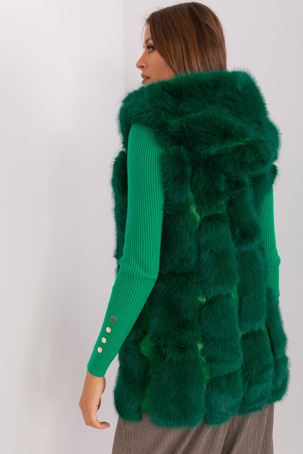 Gilet femme AT — vert