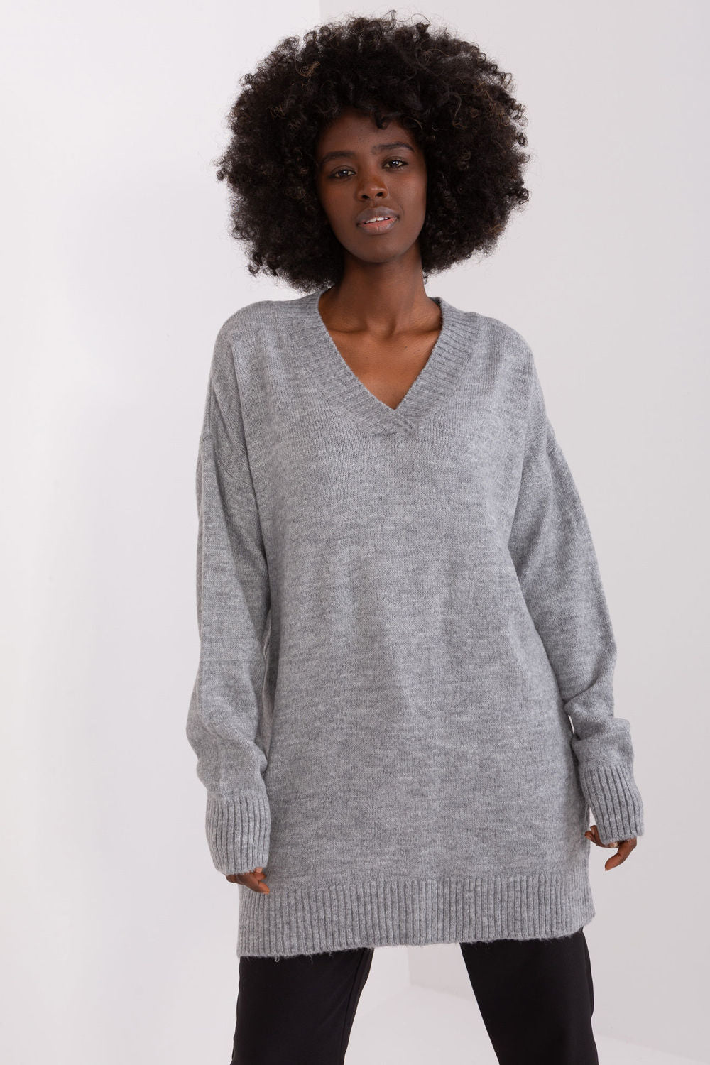 Pull femme Badu Chandail Chandail — gris