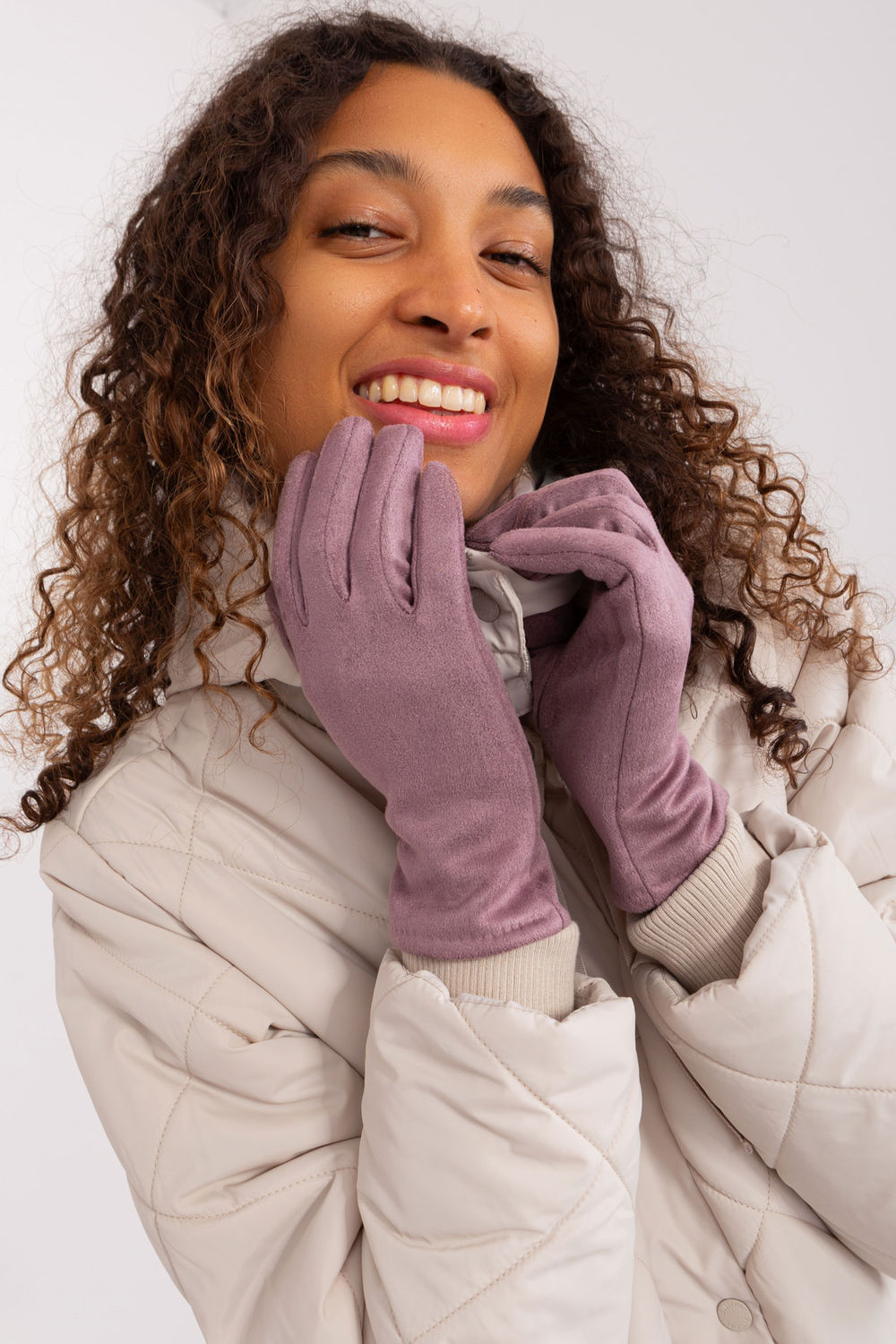 Gants femme AT — violet