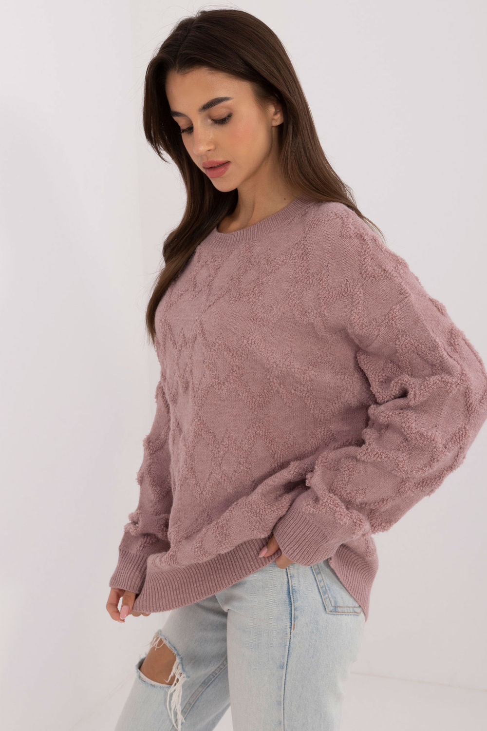 Pull femme AT Chandail Chandail — violet