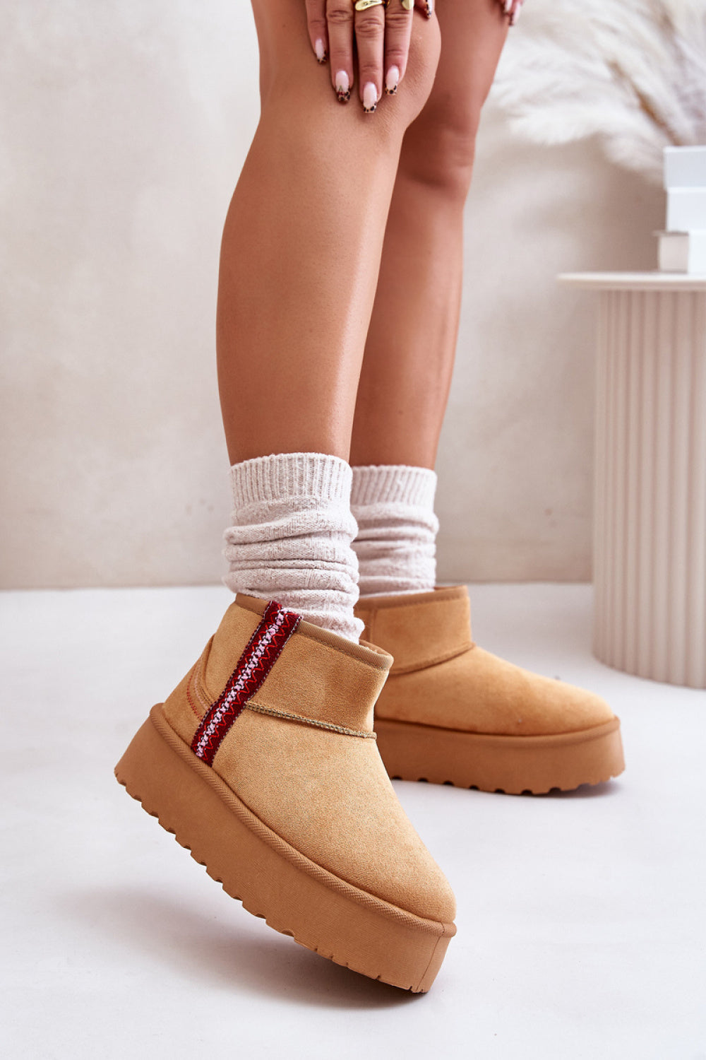 Bottes femme Step in style De Neige De — brun