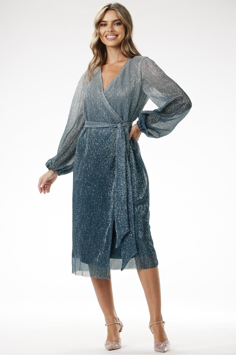 Robe femme awama De Soirée De — vert