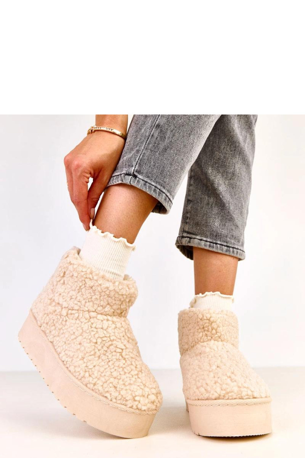 Bottes femme Solea De Neige De — beige
