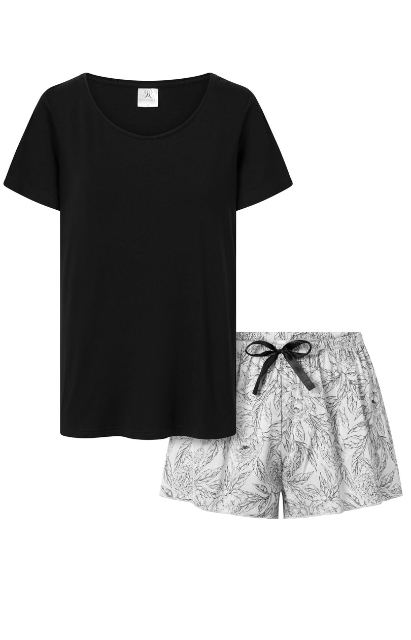 Pyjama femme Momenti Per Me — noir