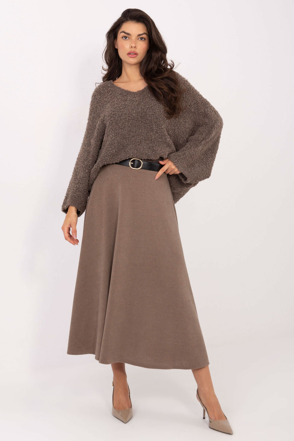 Pull femme Factory Price Chandail Chandail — beige