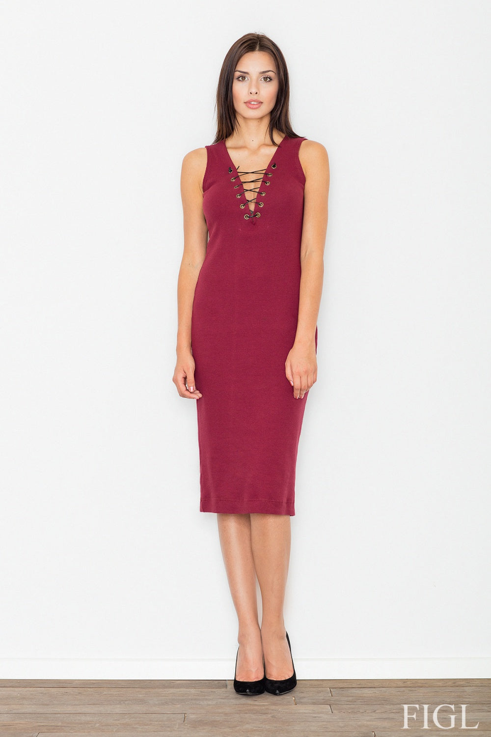 Robe femme Figl De Soirée De — rouge
