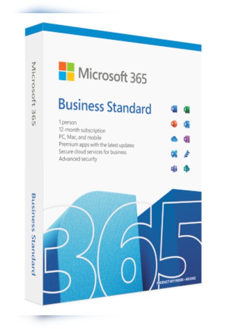 Microsoft Office 365 Business (PC, Android, Mac, iOS) - 1 User, 1 Year - Microsoft Key - UNITED KINGDOM