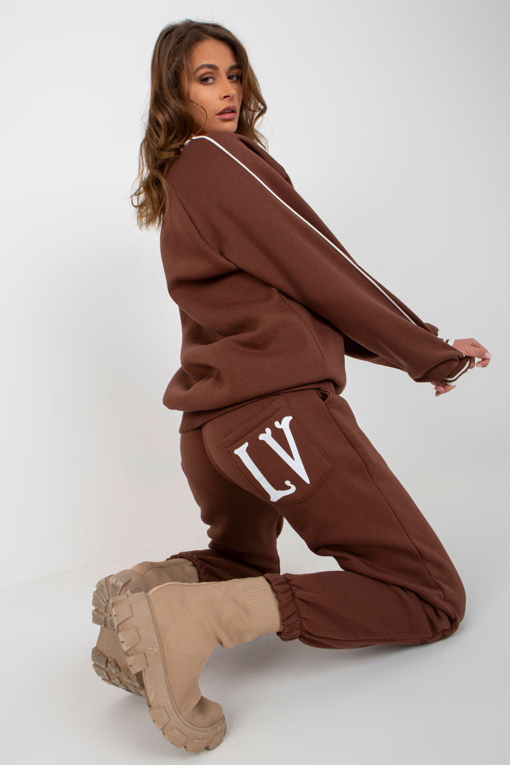Ensemble lingerie femme Ex Moda L Ensemble L — brun