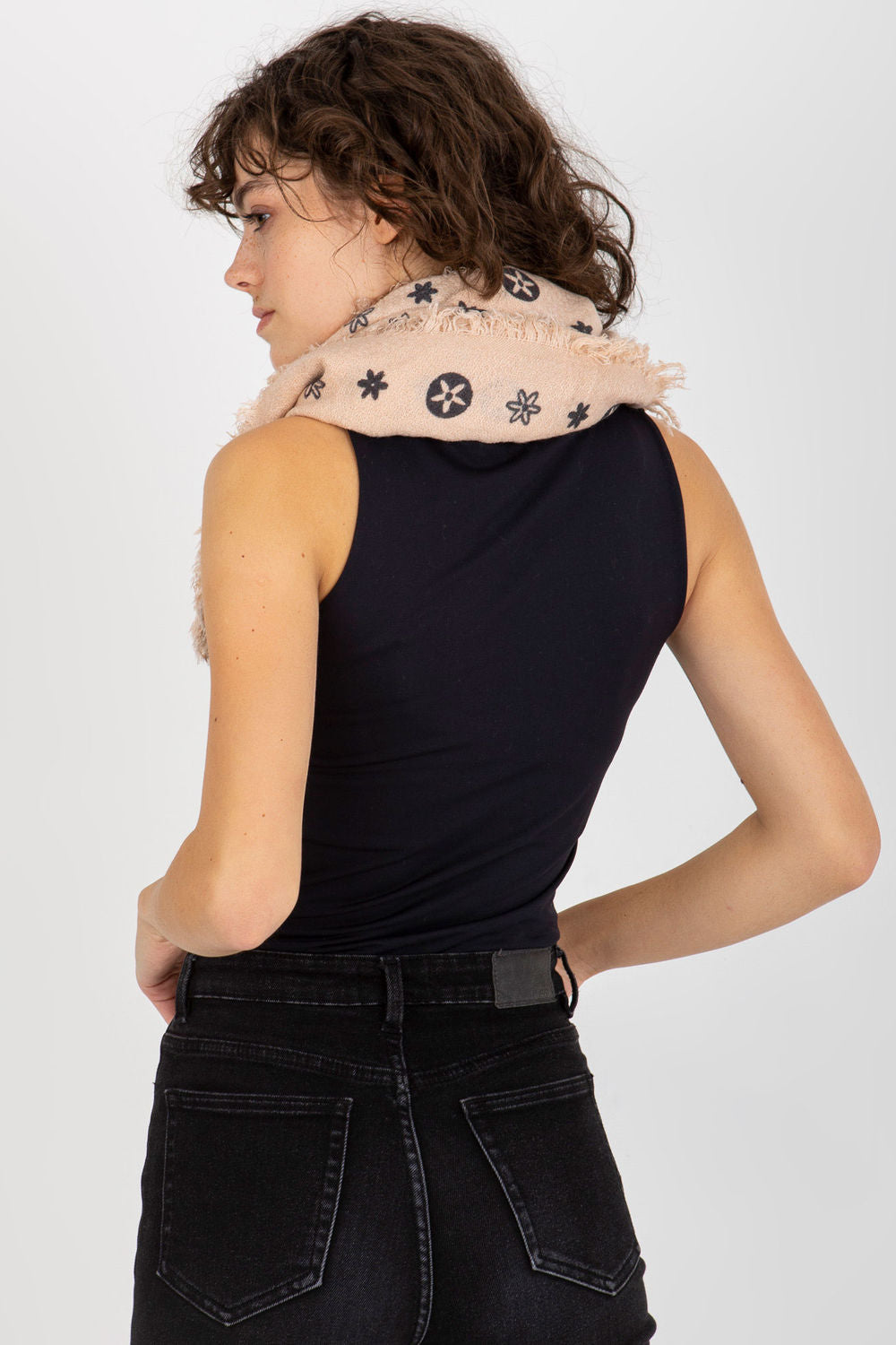 Foulard femme AT — rosé