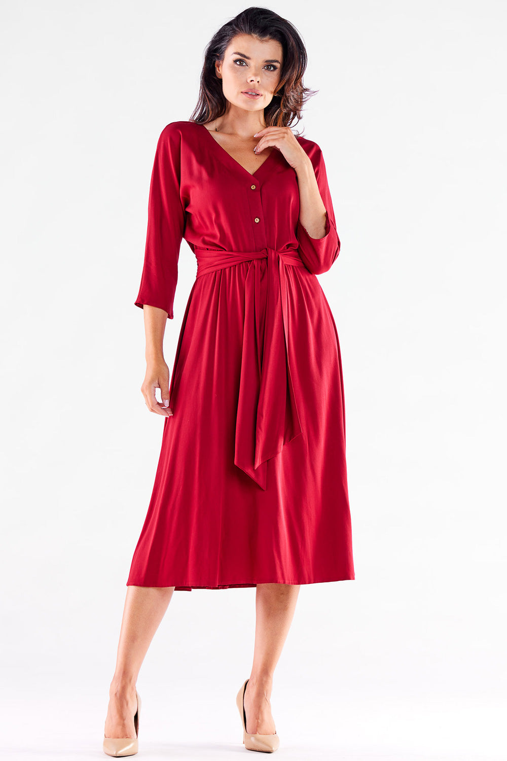 Robe femme awama De Jour De — rouge
