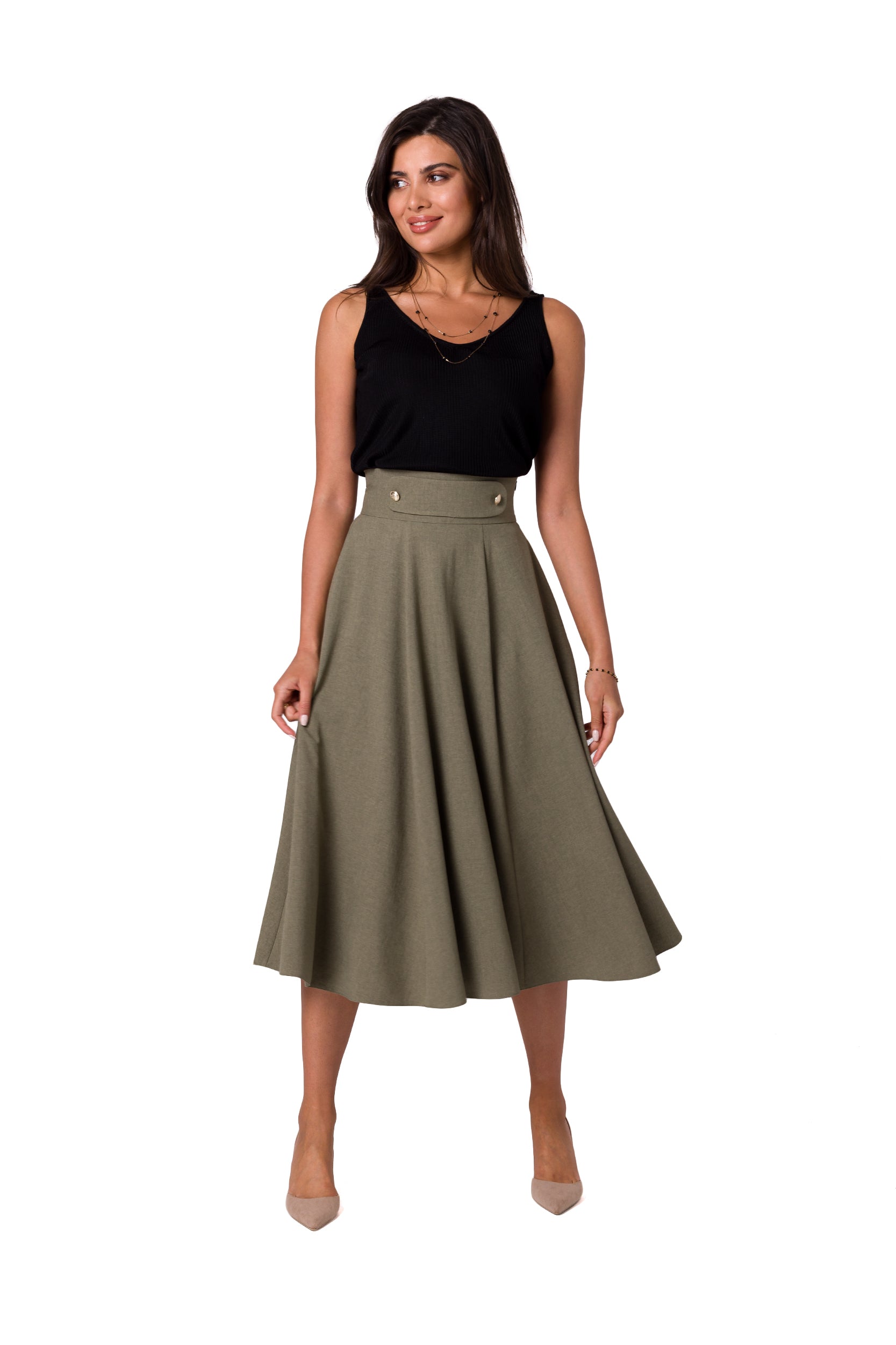 Jupe femme BeWear — vert
