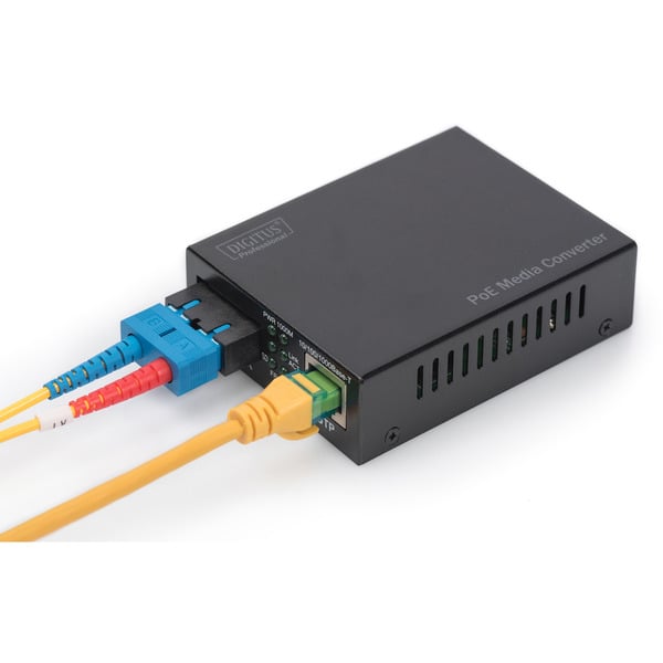 € 67,98 Digitus Gigabit PoE Medienkonverter, RJ45 / SC, SM, PSE - Digitus - vue 5