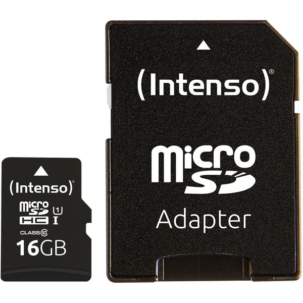 Intenso UHS-I Performance 16 GB microSDXC, Speicherkarte - Intenso