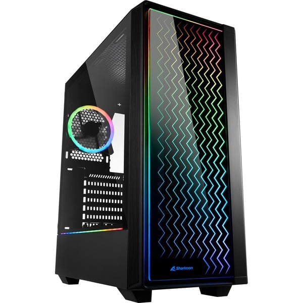 Sharkoon RGB LIT 200, Tower-Gehäuse - Sharkoon