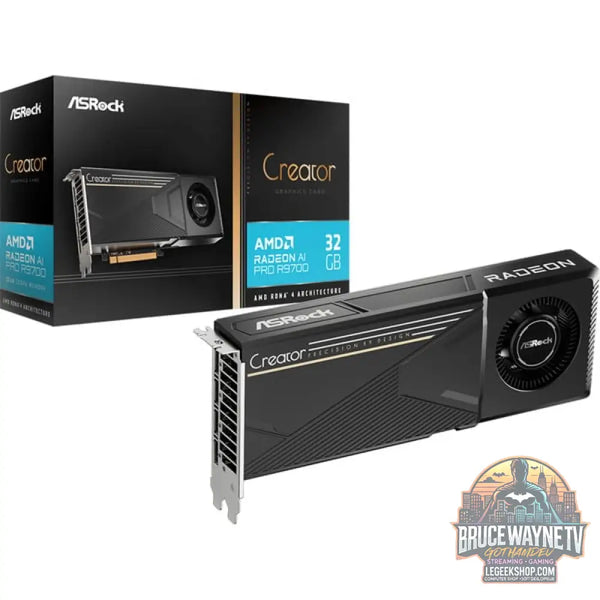 ASRock Radeon™ AI PRO R9700 32GB, carte graphique - ASRock