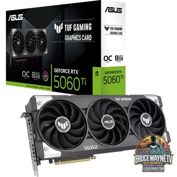 ASUS GeForce RTX 5060 Ti TUF GAMING OC 8GB, carte graphique - ASUS