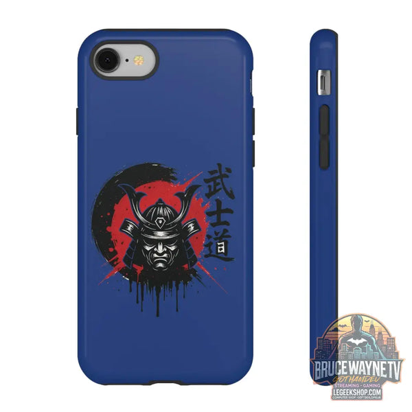 📱 samurai phone case Bleue foncé – coque renforcée iPhone 📱 - Legeekshop