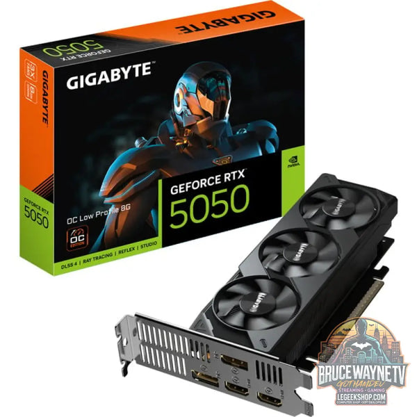 GIGABYTE GeForce RTX 5050 OC Low Profile 8G, carte graphique - GIGABYTE