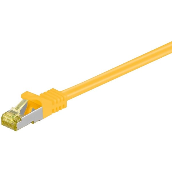 goobay RJ-45 Patchkabel Cat 6.a S/FTP (PiMF), avec Cat.7 Rohkabel - goobay