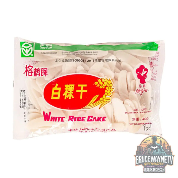 Green Food White Rice Cake gnocchi de riz de 400g (Paquet de 50) - Snacks & boissons importés