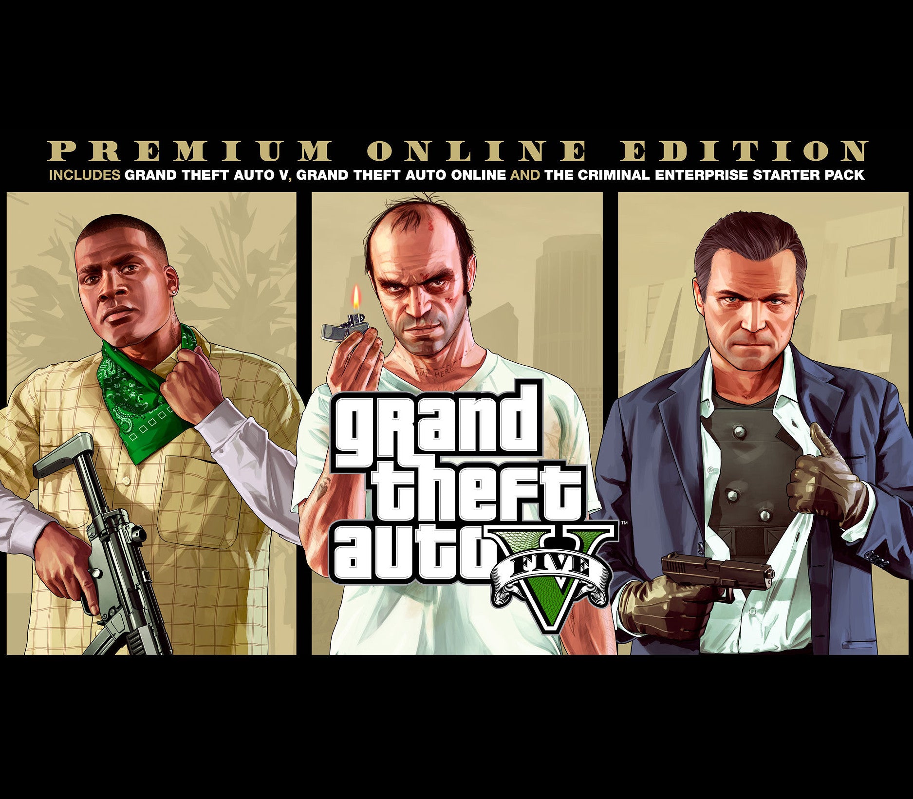 Grand Theft Auto V: Premium Online Edition RoW Rockstar Digital Download