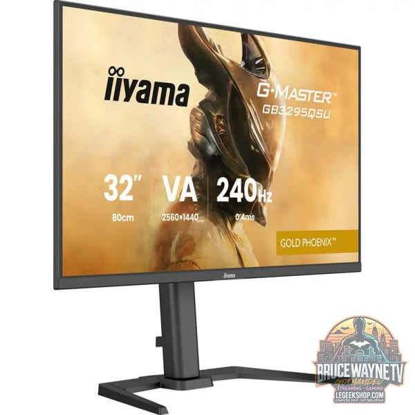 iiyama G-Master GB3295QSU-B1 Gold Phoenix 31,5" QHD/WQHD VA 240 Hz - iiyama