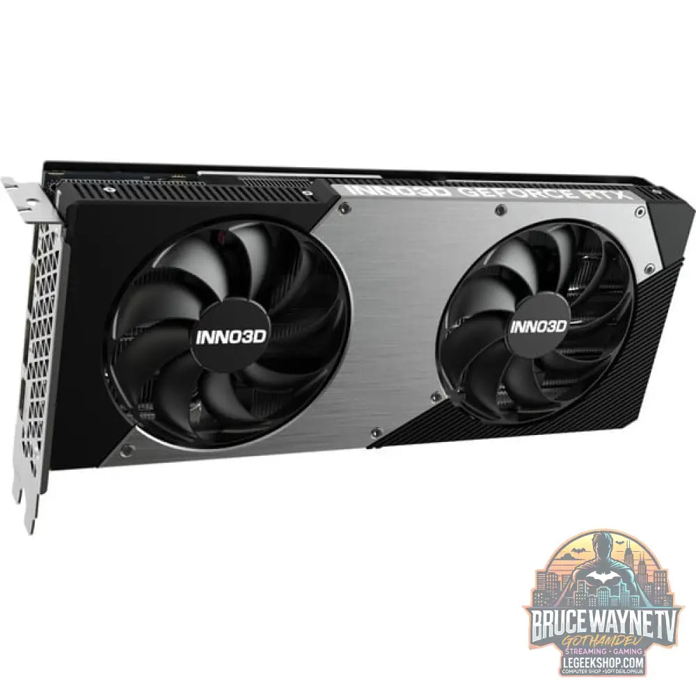 INNO3D GeForce RTX 5070 TWIN X2 OC, Grafikkarte noir, DLSS 4, 3x DisplayPort, 1x HDMI 2.1 - INNO3D - vue 7
