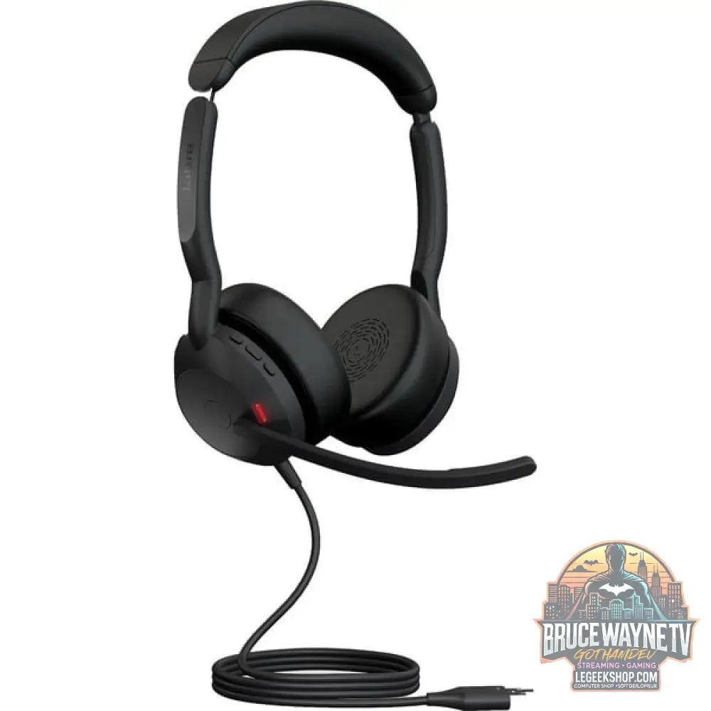 Jabra Evolve2 50, Headset (noir, Stereo, UC, USB-A) - Jabra