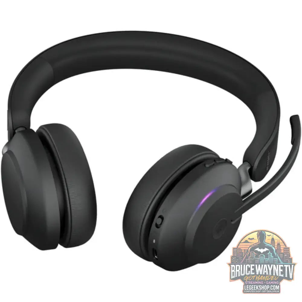 Jabra Evolve2 65, Headset noir, UC, USB-A, station de charge - Jabra - vue 4