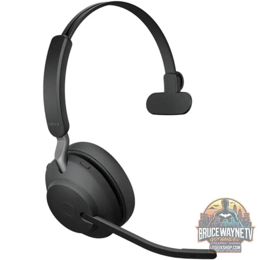 Jabra Evolve2 65, Headset noir, UC, USB-A, station de charge - Jabra