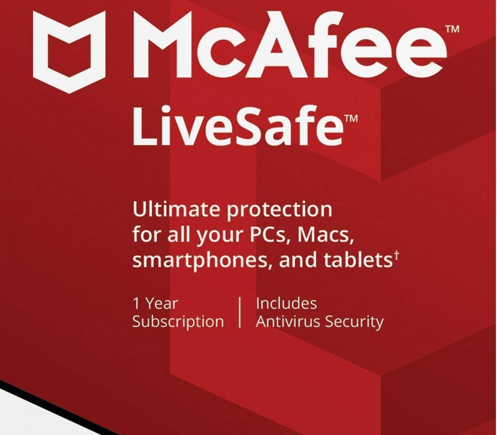 McAfee LiveSafe 2025 EU Key (1 Year / 10 Devices)