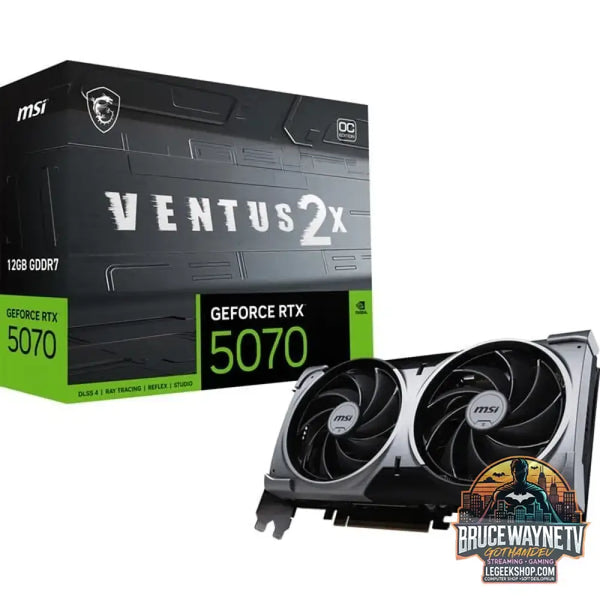 MSI GeForce RTX 5070 12G VENTUS 2X OC, carte graphique - MSI