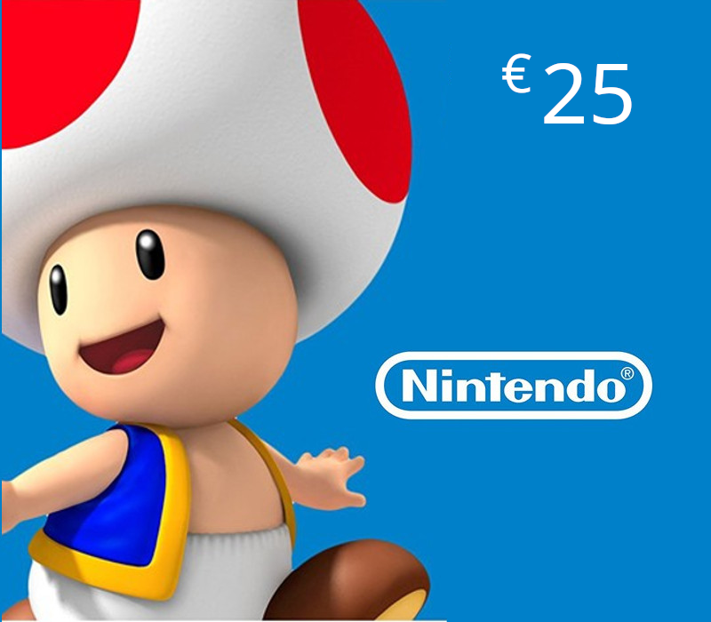Nintendo eShop Prepaid Card EUR 25 Key FI