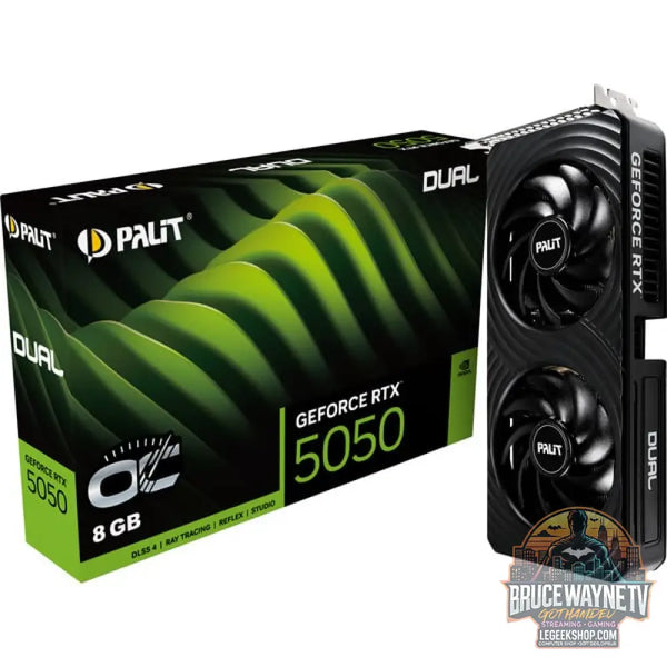 Palit GeForce RTX 5050 Dual OC 8GB, carte graphique - Palit