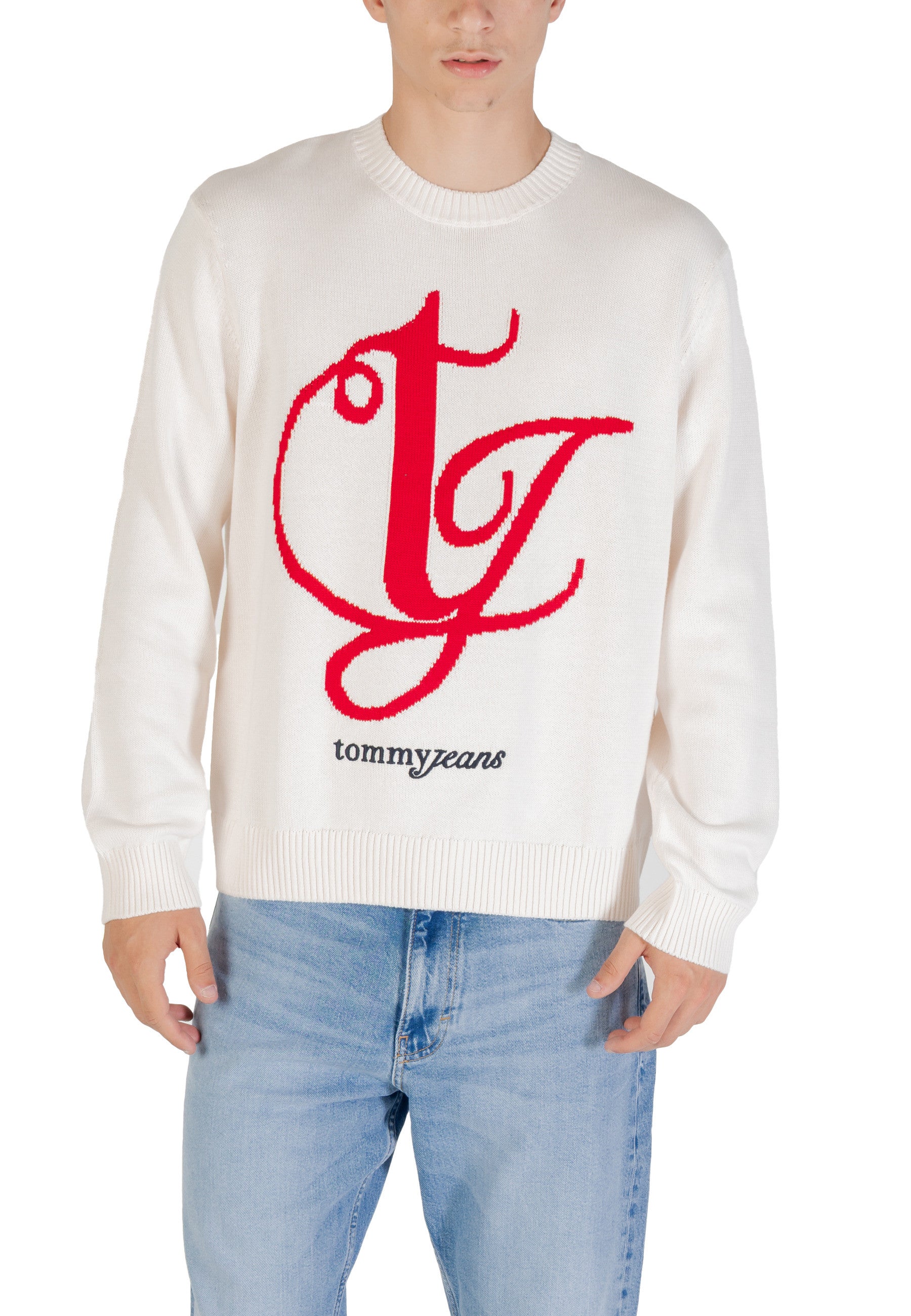 Tommy Hilfiger Jeans Pull homme — white