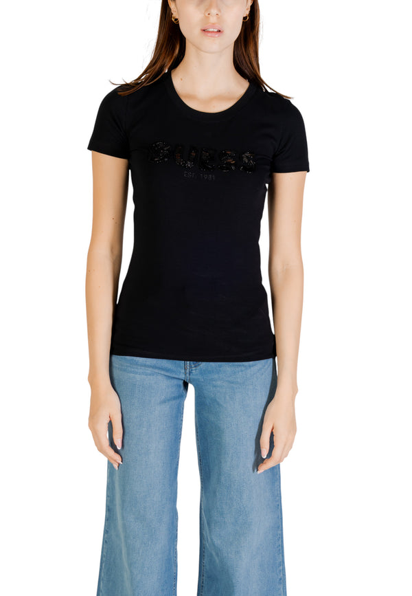 Guess T-shirt femme — black · 520225