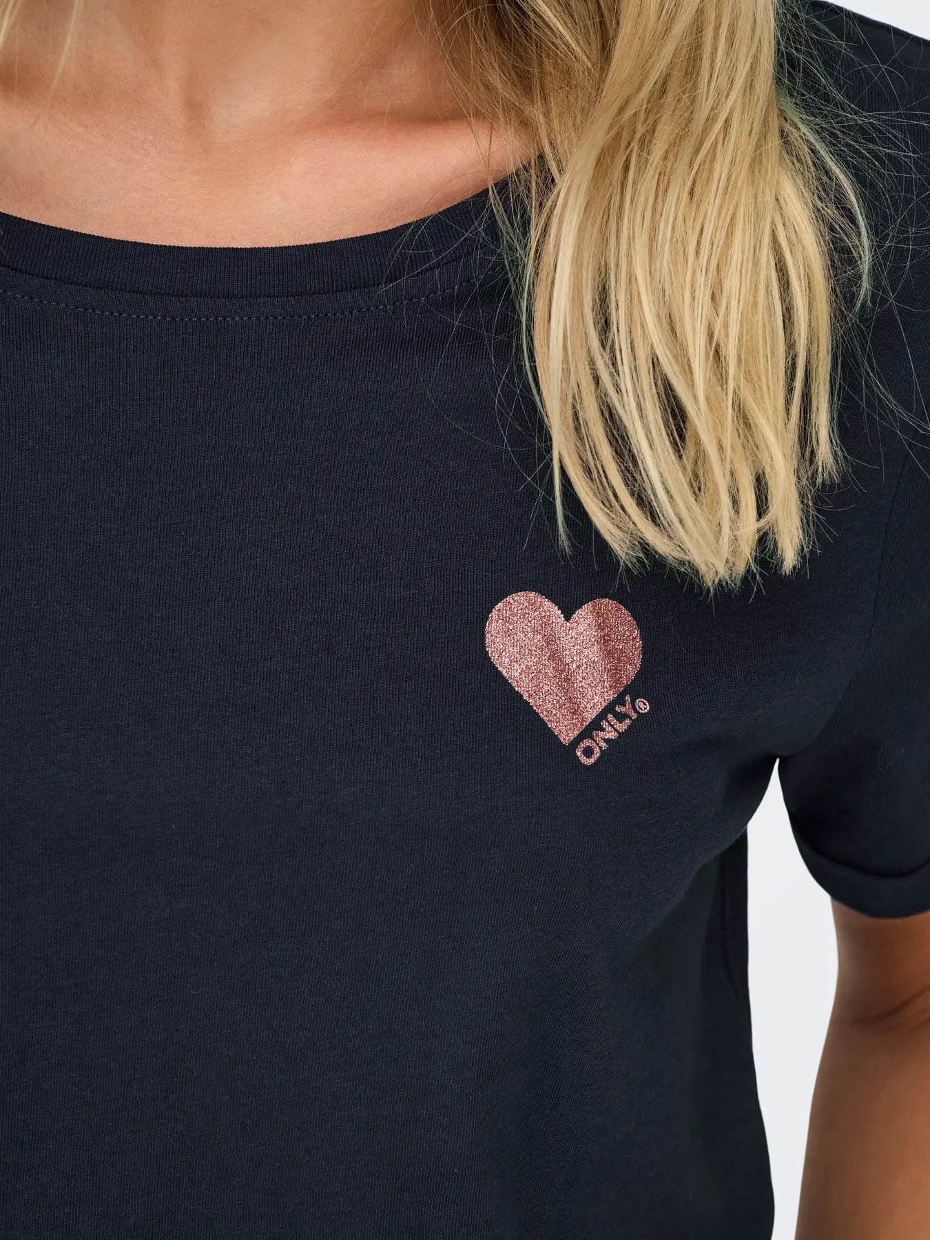 Only T-shirt femme — blue