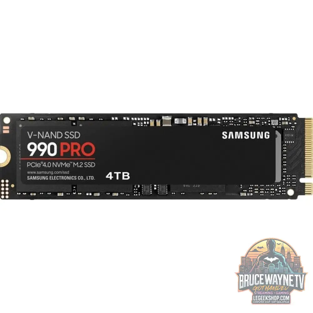 Samsung 990 PRO 4 TB, SSD PCIe 4.0 x4, NVMe 2, M.2 2280, intern - Samsung - vue 2