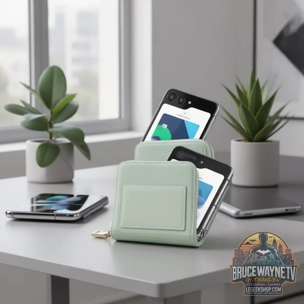 Samsung Galaxy Z Flip — produit geek, vue 5, LeGeekShop