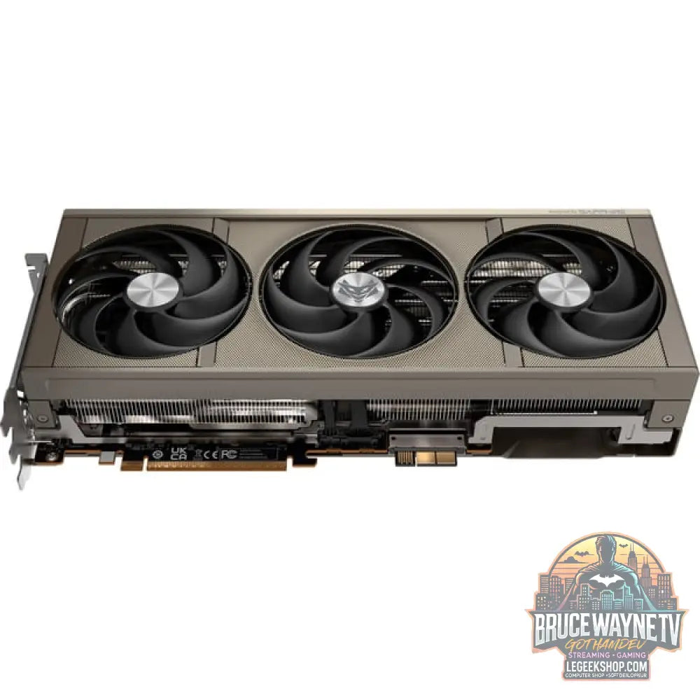 SAPPHIRE Radeon RX 9070 XT Nitro+ Phantom Link OC, carte graphique argent, RDNA4, GDDR6, 2x DisplayPort, 2x HDMI 2.1 - SAPPHIRE - vue 5