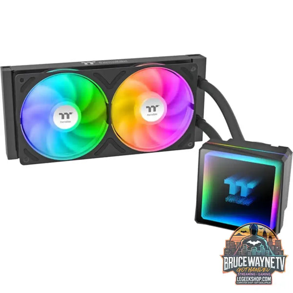 Thermaltake TH240 V3 ARGB Sync, Wasserkühlung schwarz - Thermaltake